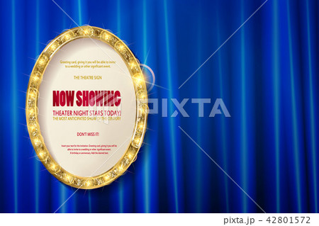 Oval Golden frame 42801572
