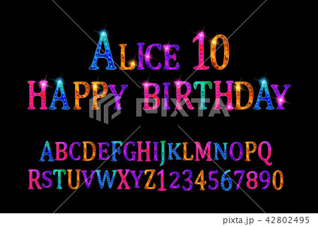 Alice 10 font children's Alice 10 font children's 42802495