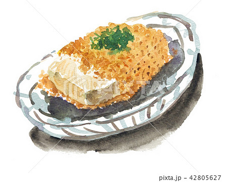 ブリみぞれ煮109pix7のイラスト素材