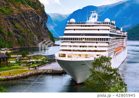 Norway fjord and cruise ship Norway fjord and cruise ship 42805945