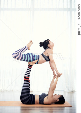 Yoga with partner 42807809