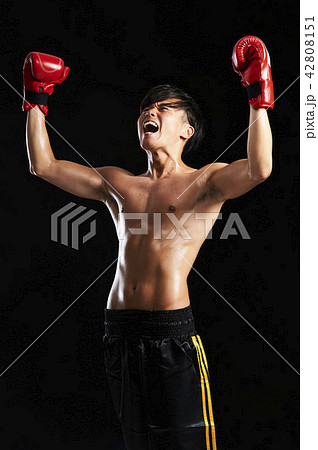 キックボクシング 42808151