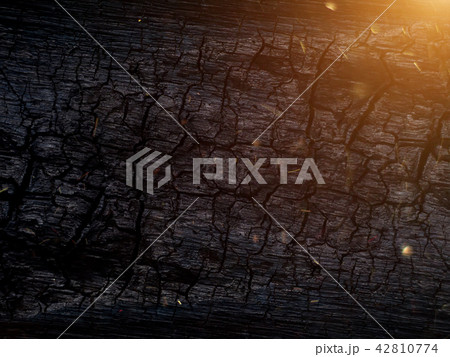 Close up Surface of charcoal 42810774