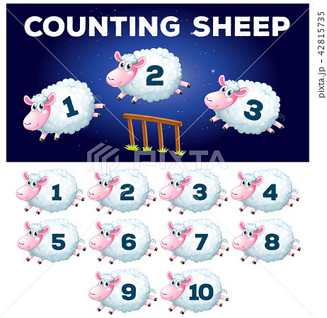 A math counting sheep 42815735