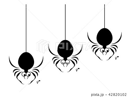 蜘蛛のイラストのイラスト素材 4102