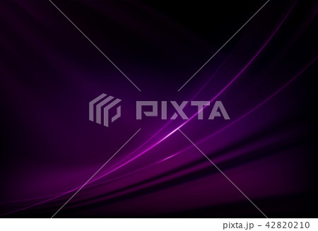 Dark purple background with smooth gentle lines with glitter. 42820210