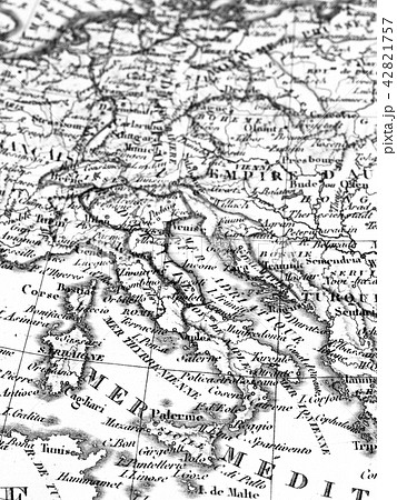 古地図　イタリア 42821757