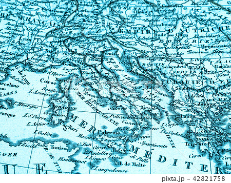 古地図　イタリア 42821758