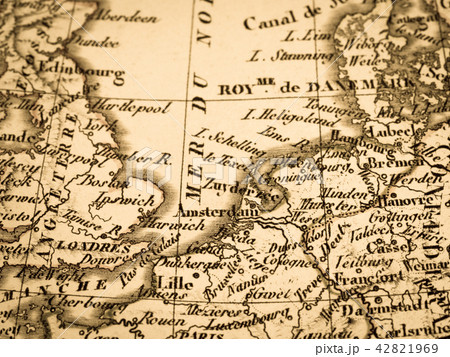古地図 イギリスとフランス 古地図 イギリスとフランス 42821969