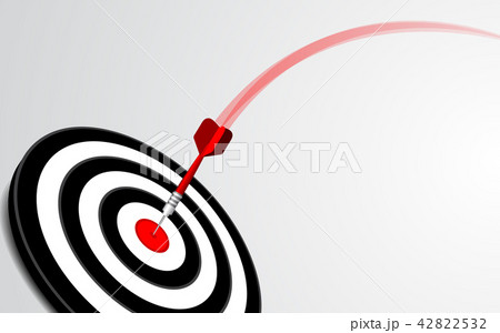 Abstract dart target isolated business target goal Abstract dart target isolated business target goal 42822532