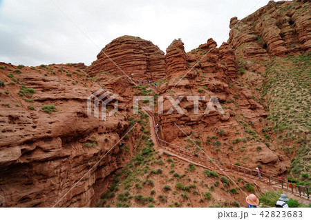 中国のグランドキャニオン・平山湖大峡谷 42823683