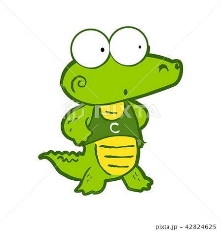 Crocodile in Cartoon style 42824625