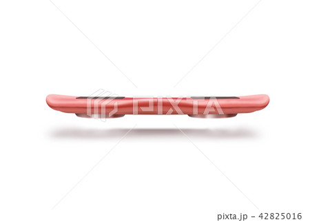 Red hover board scooter isolated, clipping path, 3d illustration. Red hover board scooter isolated, clipping path, 3d illustration. 42825016