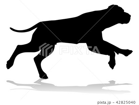 Dog Silhouette Pet Animal Dog Silhouette Pet Animal 42825040