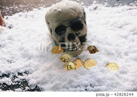 Bitcoin 金貨 仮想通貨 ゴールド 雪 Bitcoin 金貨 仮想通貨 ゴールド 雪 42826244