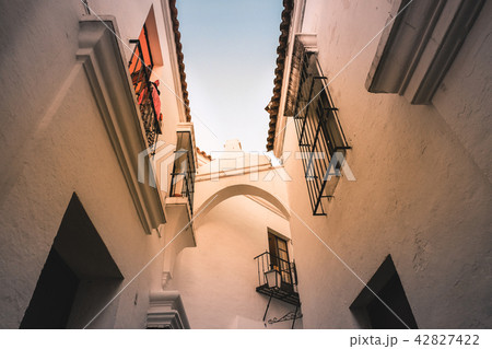 Houses with traditional spanish architecture 42827422