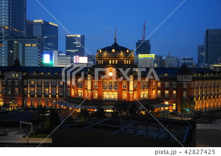 7月　東京駅145薄暮ﾗｲﾄｱｯﾌﾟ・完全整備後 42827425