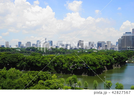 7月 日比谷09皇居前広場と日比谷濠 7月 日比谷09皇居前広場と日比谷濠 42827567