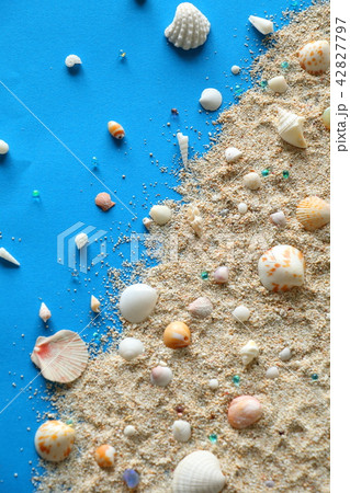 青い海と砂浜のイメージ 青い海と砂浜のイメージ 42827797