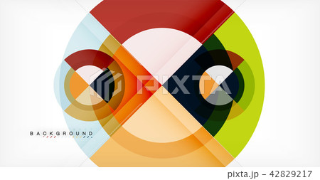 Vector circle abstract background Vector circle abstract background 42829217