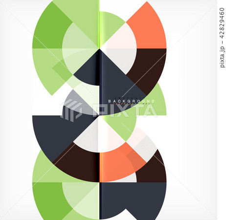 Modern circle abstract background Modern circle abstract background 42829460