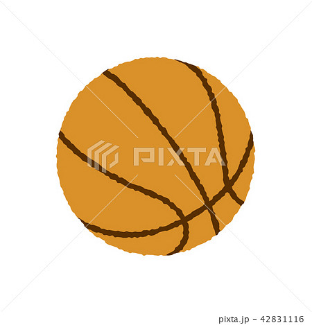 バスケットボール イラスト 手書き風ラフタッチ のイラスト素材 42831116 Pixta