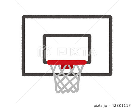 Basketball Illustration Handwritten Style Stock Illustration