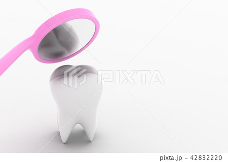 歯科検診のイラストcgのイラスト素材 4222