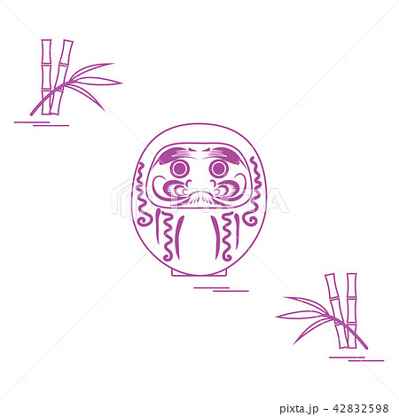 Daruma - Japanese traditional doll roly-poly Daruma - Japanese traditional doll roly-poly 42832598