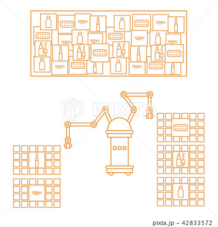 Smart automatic robotic sorting of drugs 42833572