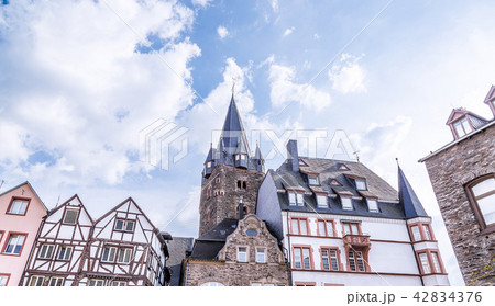 Historic Facades Bernkastel-Kues Rhineland  42834376