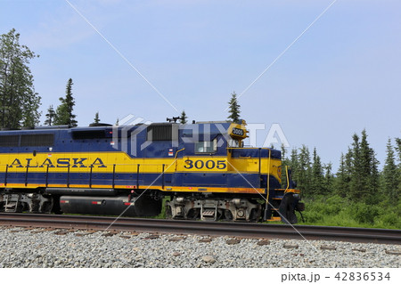 アラスカ鉄道　機関車 42836534