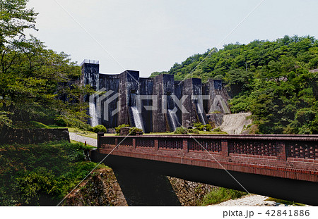 【重要文化財・香川県・観光名所】豊稔池堰堤 （豊稔池ダム・豊稔池遊水公園） 42841886