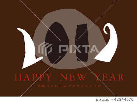 2019　亥　年賀状 42844670