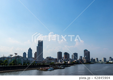 (東京都-都市風景)豊洲運河周辺の景色5 (東京都-都市風景)豊洲運河周辺の景色5 42845904