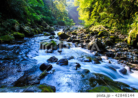 天岩戸神社 岩戸川 【宮崎県西臼杵郡高千穂町】 天岩戸神社 岩戸川 【宮崎県西臼杵郡高千穂町】 42846144