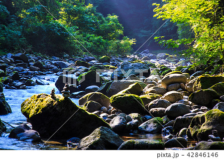 天岩戸神社　岩戸川　【宮崎県西臼杵郡高千穂町】 42846146