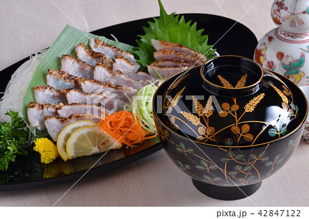 輪島塗りとノドグロで一杯 42847122