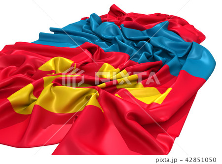 モンゴル国　国旗 42851050