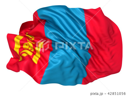 モンゴル国　国旗 42851056