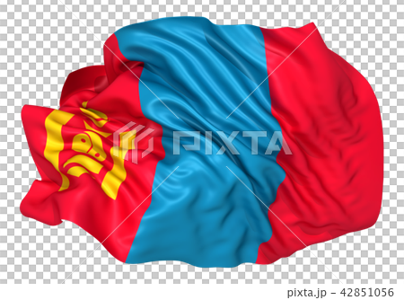 モンゴル国　国旗 42851056