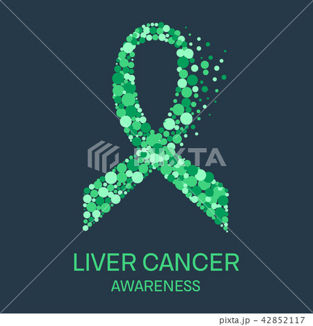 Liver cancer ribbon 42852117