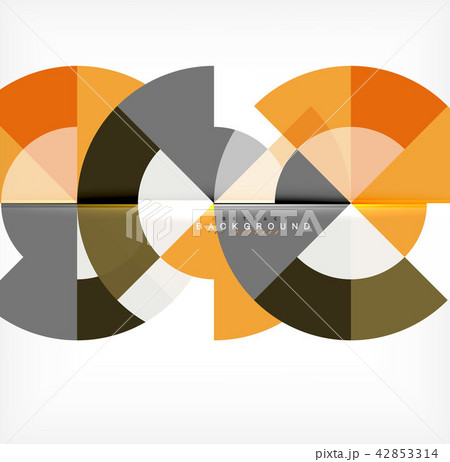 Modern circle abstract background Modern circle abstract background 42853314