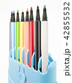 Set of colorful marker paint pen isolated 42855532