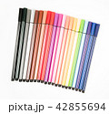 Set of colorful marker paint pen isolated 42855694