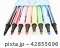 Set of colorful marker paint pen isolated 42855696
