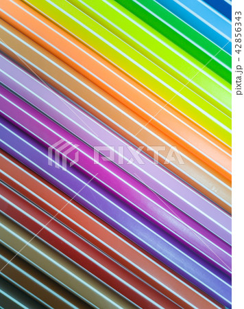 Set of colorful marker paint pen background Set of colorful marker paint pen background 42856343