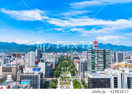 《北海道》札幌・都市風景 42861617