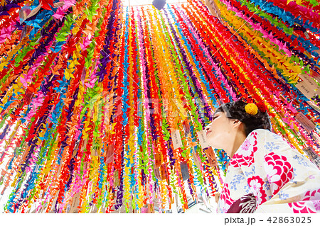 仙台七夕2018 折り鶴８万8000羽 （児童生徒製作） 42863025