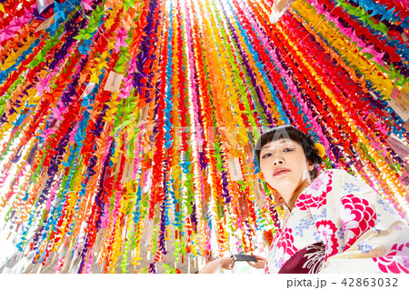 仙台七夕2018 折り鶴８万8000羽 （児童生徒製作） 42863032